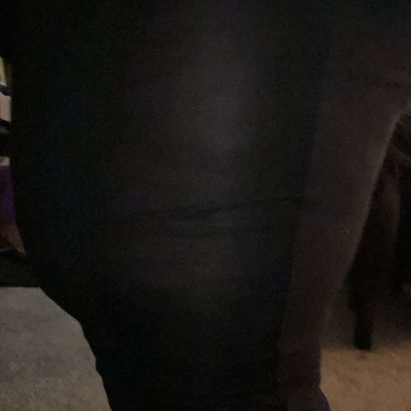Torrid 3X Plus Size leggings with mesh stripe down side - Picture 6 of 6